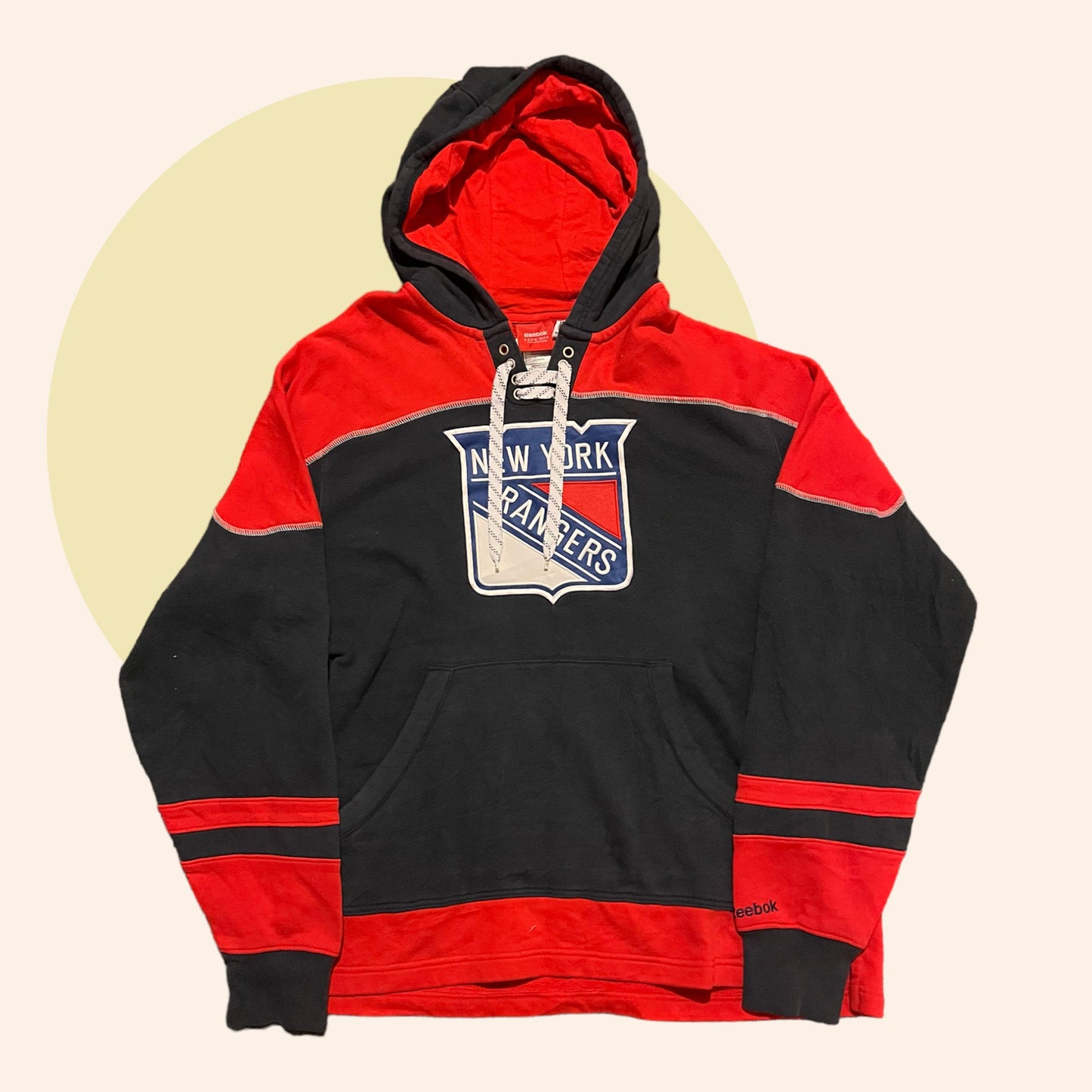 Vintage Reebok New York Rangers Hoodie (L)